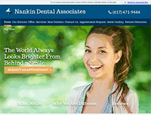 Tablet Screenshot of nankindental.com